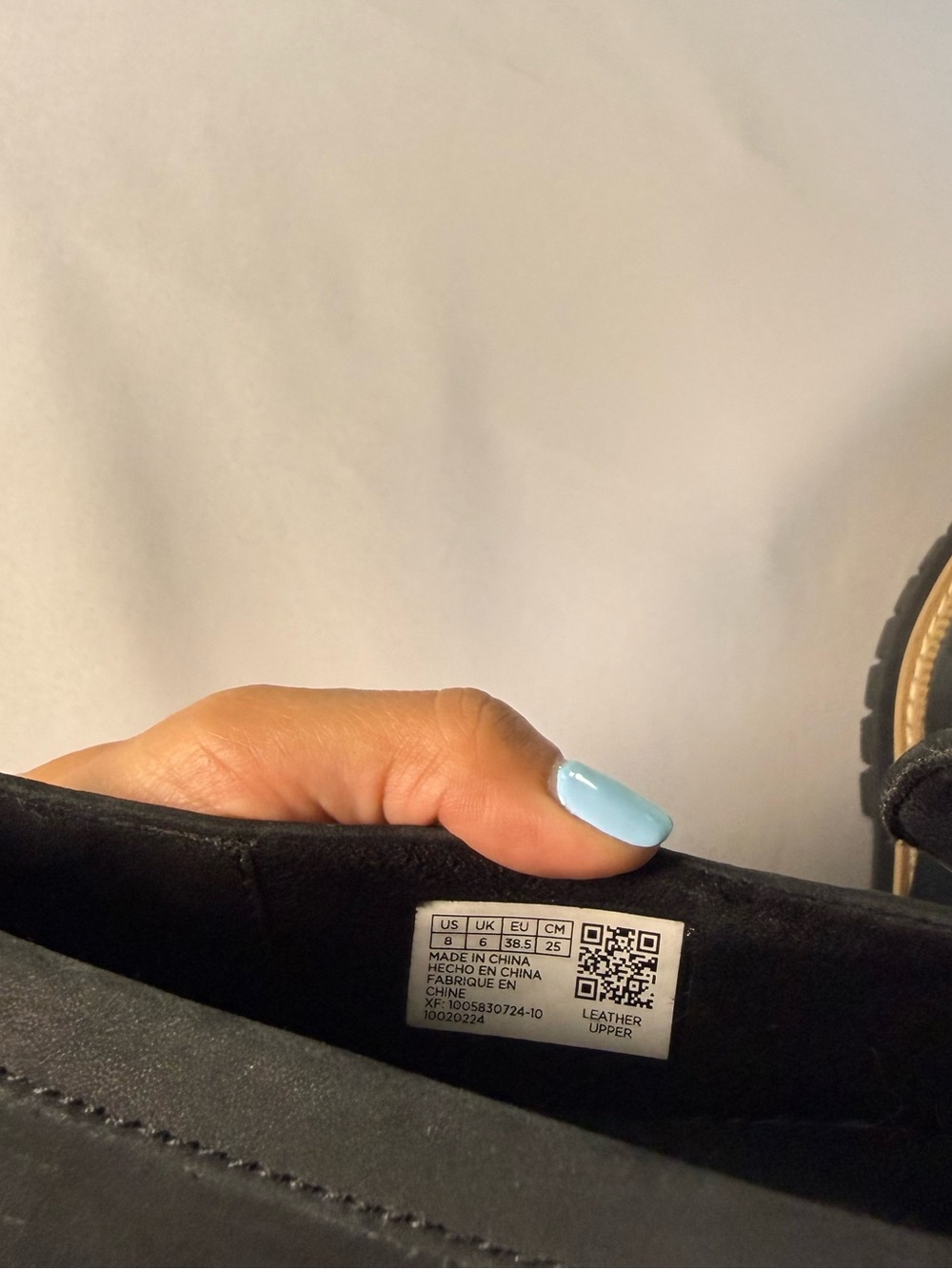 Toms Black Suede Lug Sole Penny Loafers - Picture 6 of 7